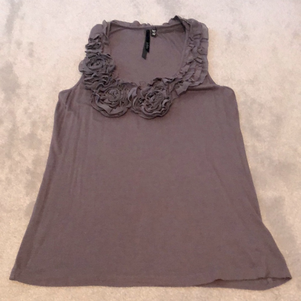 Bellatrix floral ruffle tank
